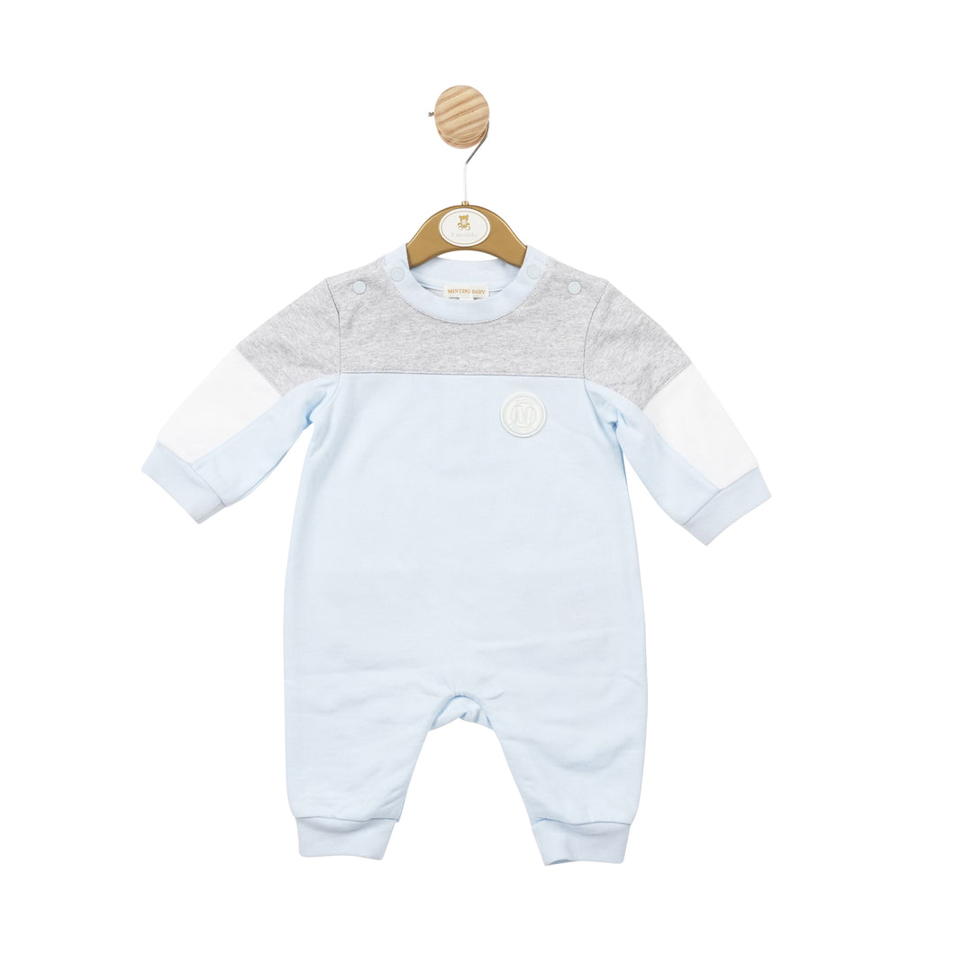 Mintini Boys Romper with long sleeves and legs 5787