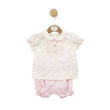 Load image into Gallery viewer, Mintini Pink bloomer short suit 5626
