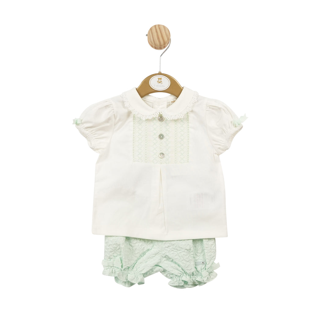 Mintini Mint top and bloomer suit 5640