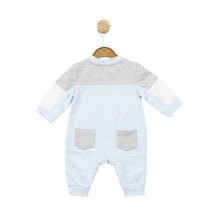 Load image into Gallery viewer, Mintini Boys Romper with long sleeves and legs 5787
