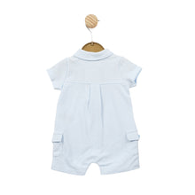 Load image into Gallery viewer, Mintini Blue all in one romper 5808
