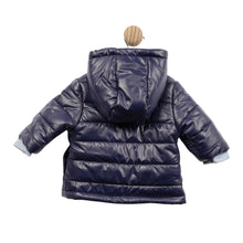 Load image into Gallery viewer, MIntini boys Navy padded jacket 5431
