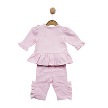 Load image into Gallery viewer, Mintini Pink 2 piece suit with bow trims 5525
