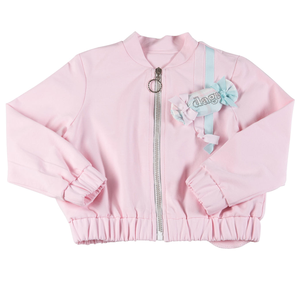 Daga Sweet Dreams Pink and |Mint Bomber Jacket 9216