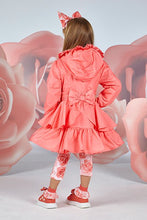 Load image into Gallery viewer, Adee Yasmin frill jacket. Coral .4207
