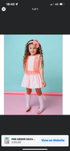 Load image into Gallery viewer, Babine Girls Neon Tulle Dress 2823
