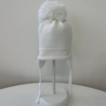 Load image into Gallery viewer, Single Pom Pom hat Pink, Blue or White  Kindred  029
