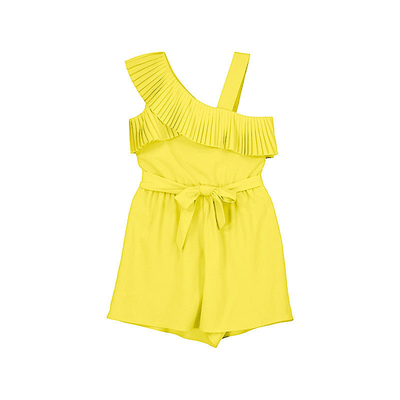 Mayoral Girls Playsuit Yellow 6840Y